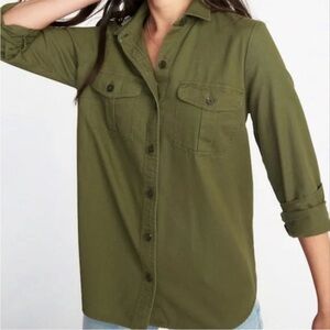 Old Navy Classic Shirt Army Olive
